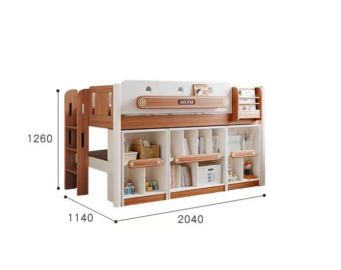 # سرير بطابقين خشبي من الخشب ا - مراجعة Bunk Bed With Stairs And Slide وسعره