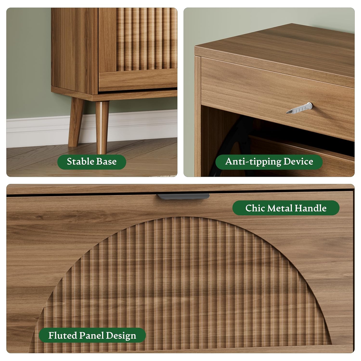 خزانة أحذية بـ2 أدراج قابلة لل - مراجعة Shoe Rack Cabinet Narrow Entryway وسعره